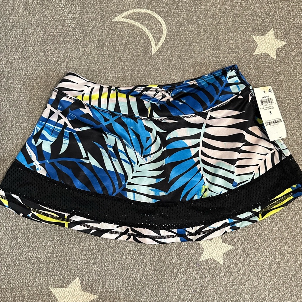 Ideology Girls Tropical Athletic Skort 5